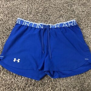 Under Armour Women's Athletic Blue Shorts